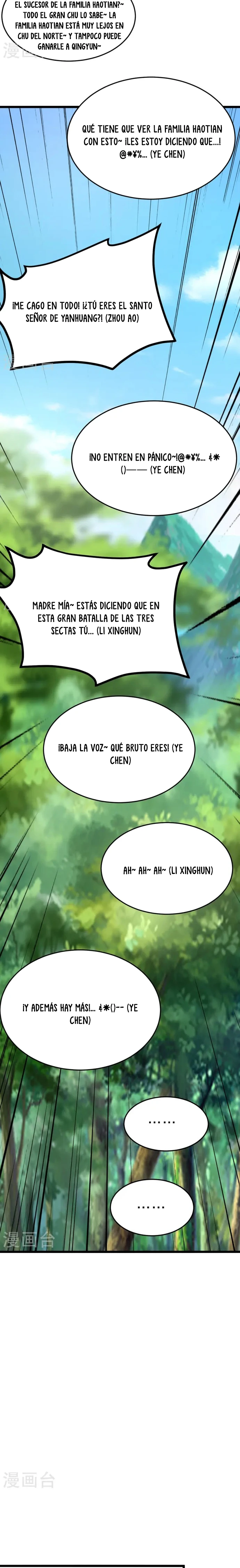 El Emperador Marcial Contra los Cielos Capitulo 436 página 18