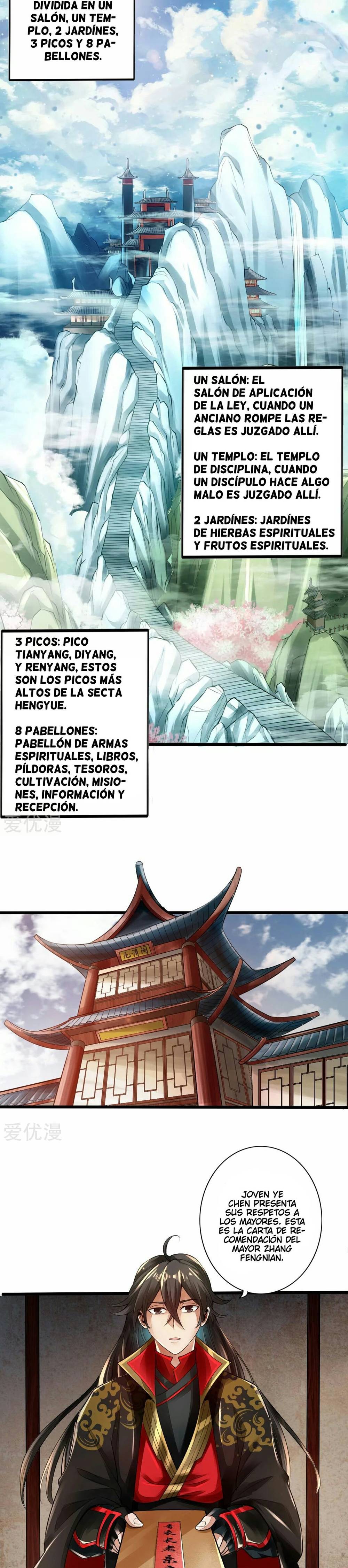 El Emperador Marcial Contra los Cielos Capitulo 5 página 10