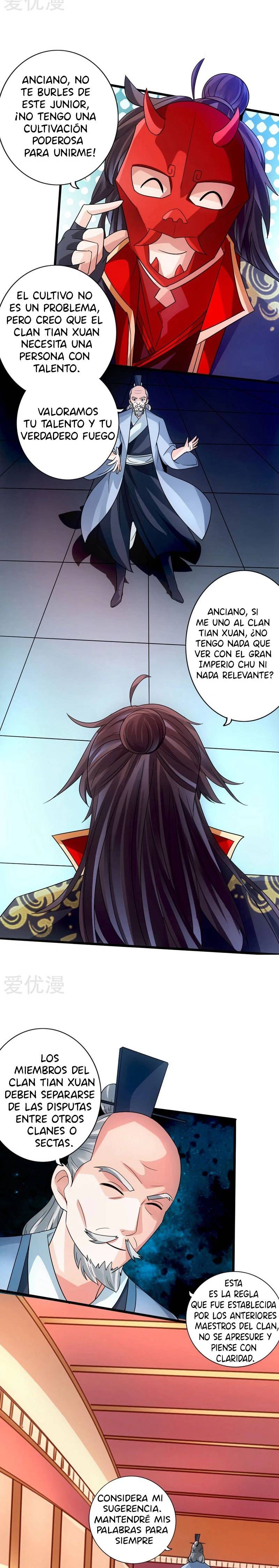 El Emperador Marcial Contra los Cielos Capitulo 50 página 2