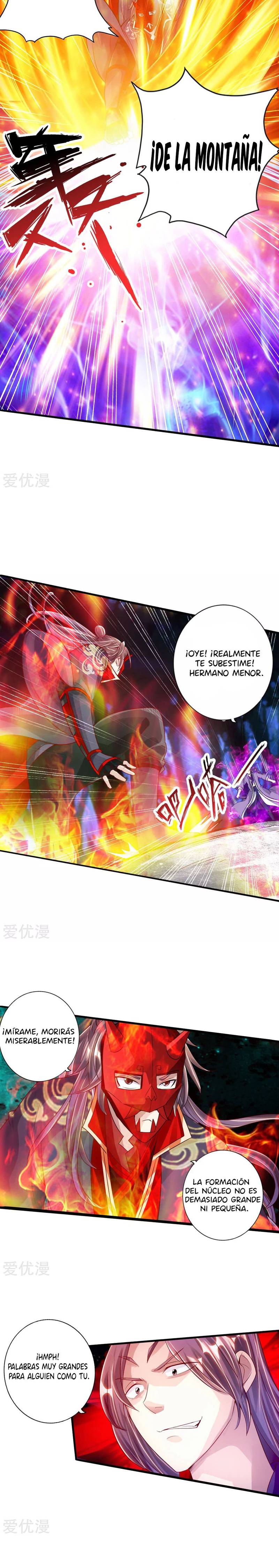 El Emperador Marcial Contra los Cielos Capitulo 55 página 3