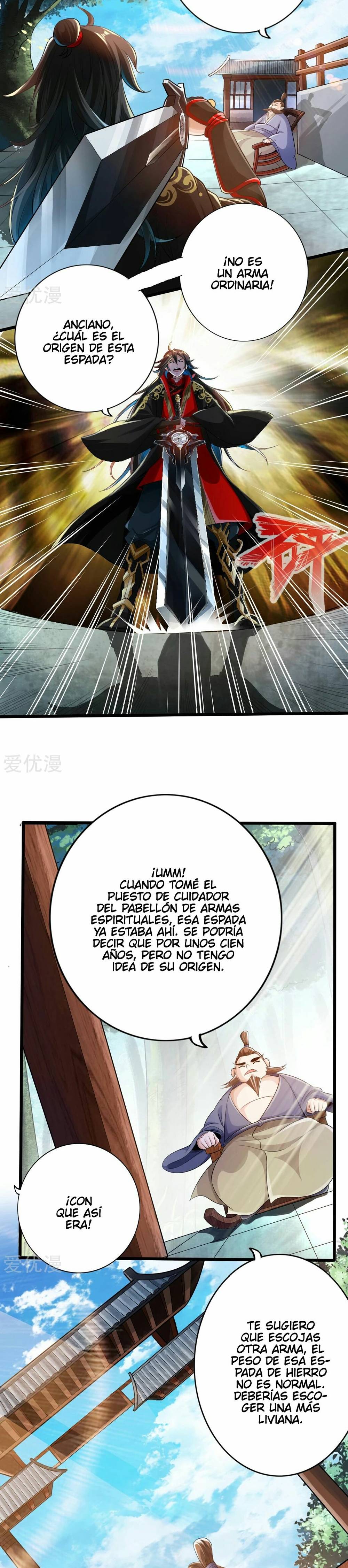 El Emperador Marcial Contra los Cielos Capitulo 6 página 3