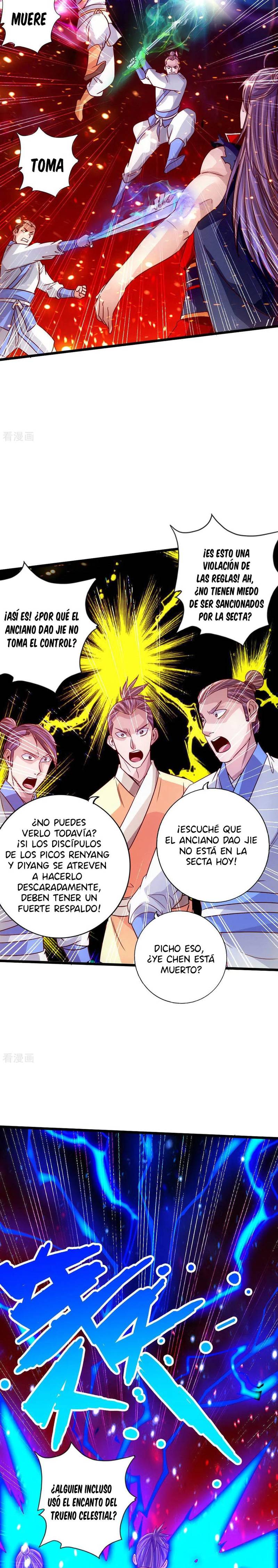 El Emperador Marcial Contra los Cielos Capitulo 65 página 7