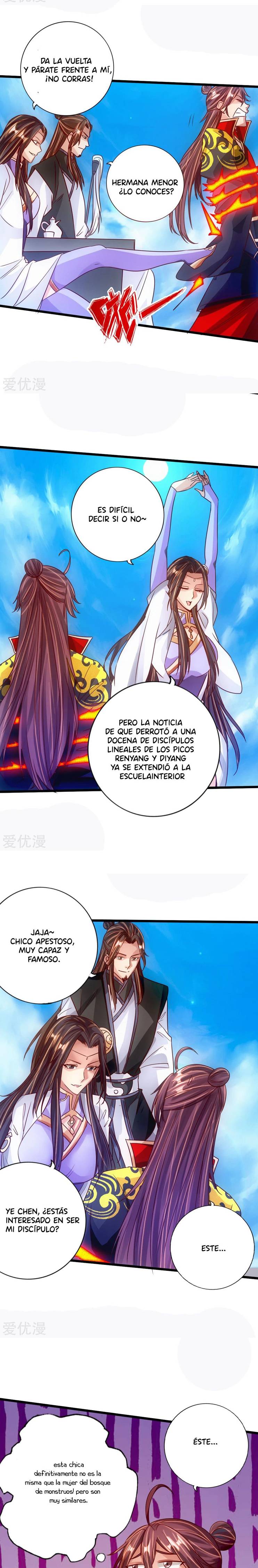 El Emperador Marcial Contra los Cielos Capitulo 69 página 4