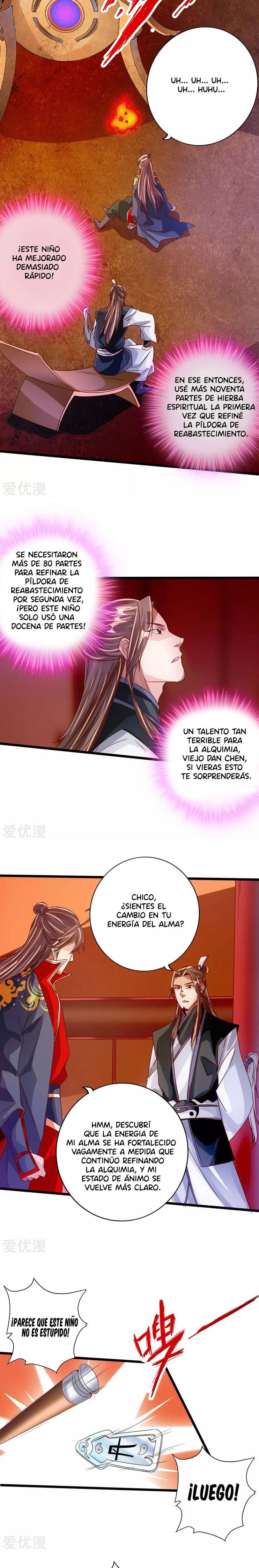El Emperador Marcial Contra los Cielos Capitulo 72 página 8
