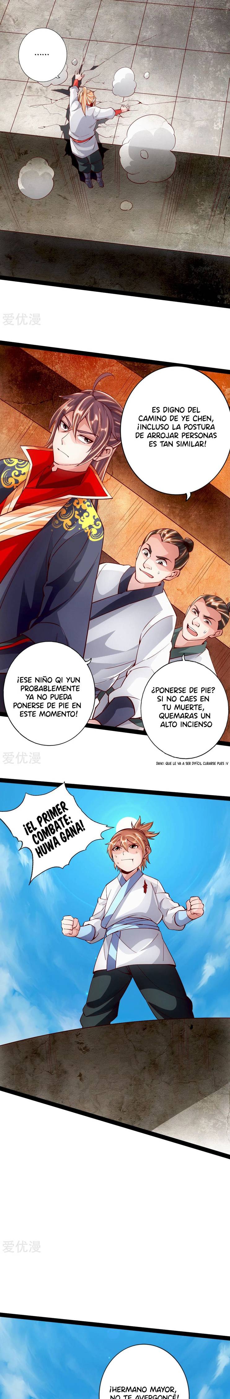 El Emperador Marcial Contra los Cielos Capitulo 90 página 4
