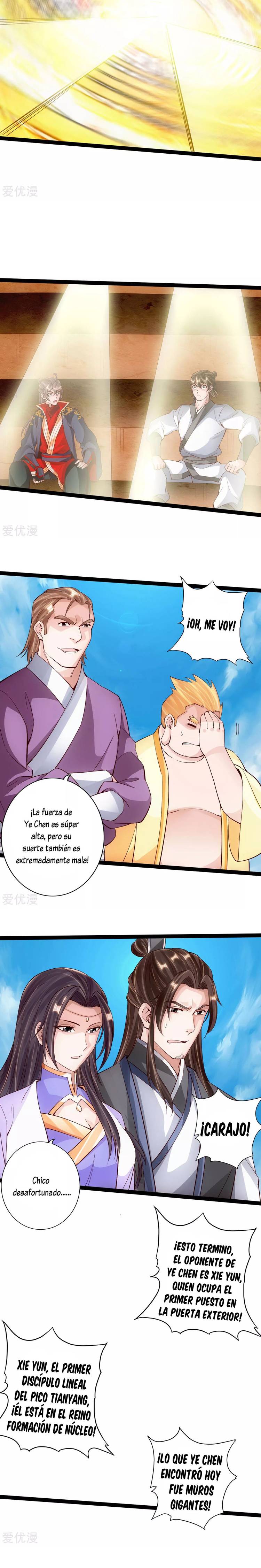 El Emperador Marcial Contra los Cielos Capitulo 99 página 4