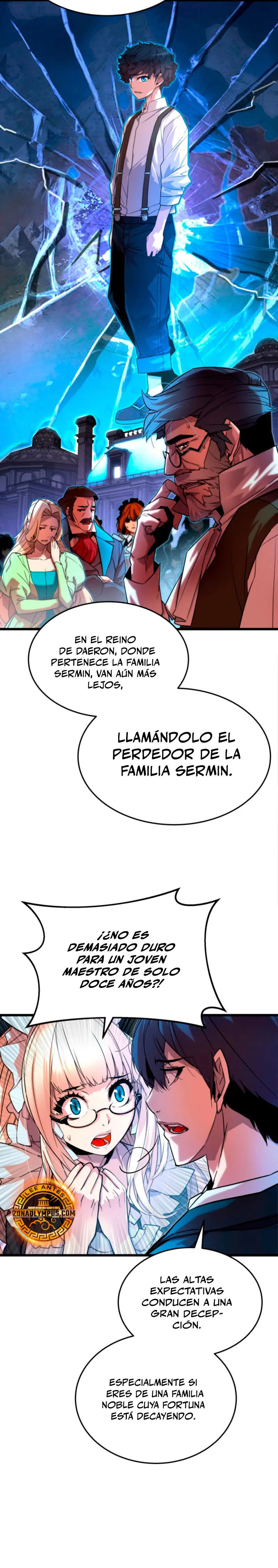 Jugador de la noble familia caída Capitulo 4 página 16