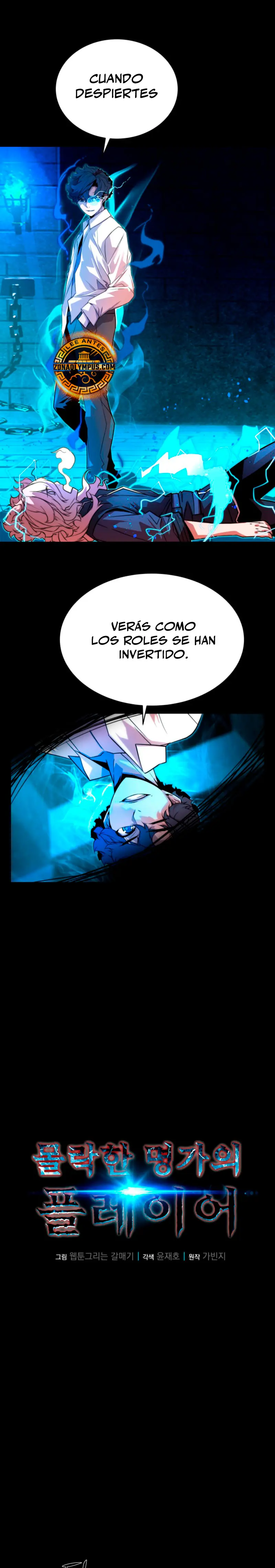 Jugador de la noble familia caída Capitulo 8 página 20