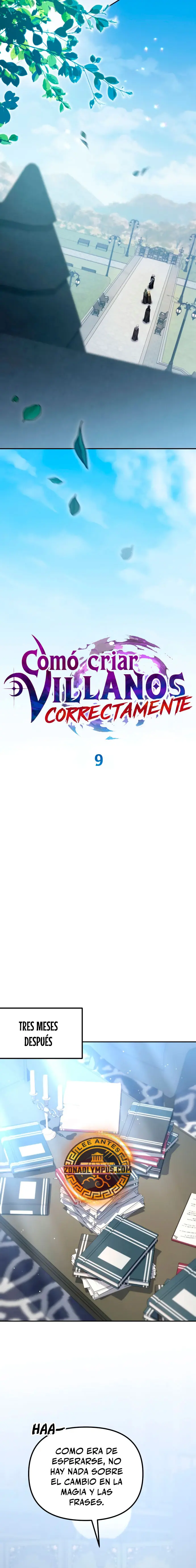 Cómo criar villanos correctamente Capitulo 9 página 11
