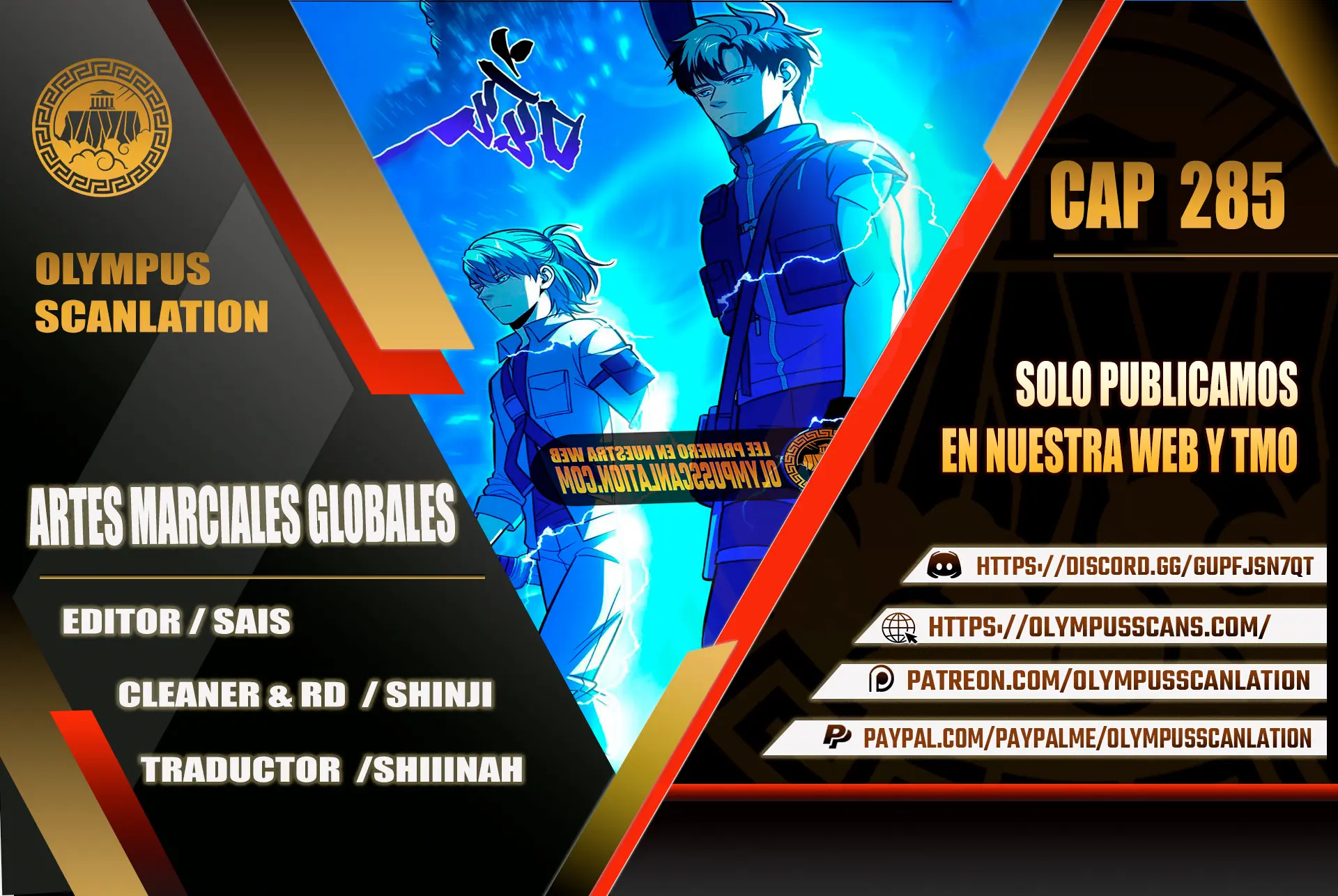 Artes Marciales Globales Capitulo 285 página 2