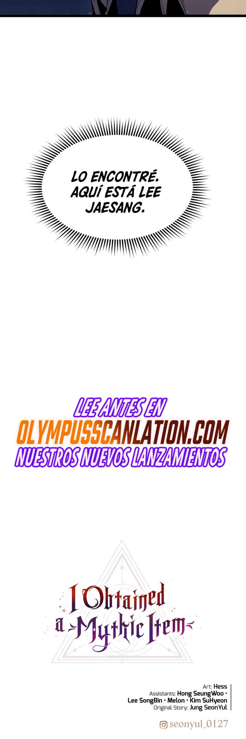 Obtuve un Objeto Mítico Capitulo 14 página 50