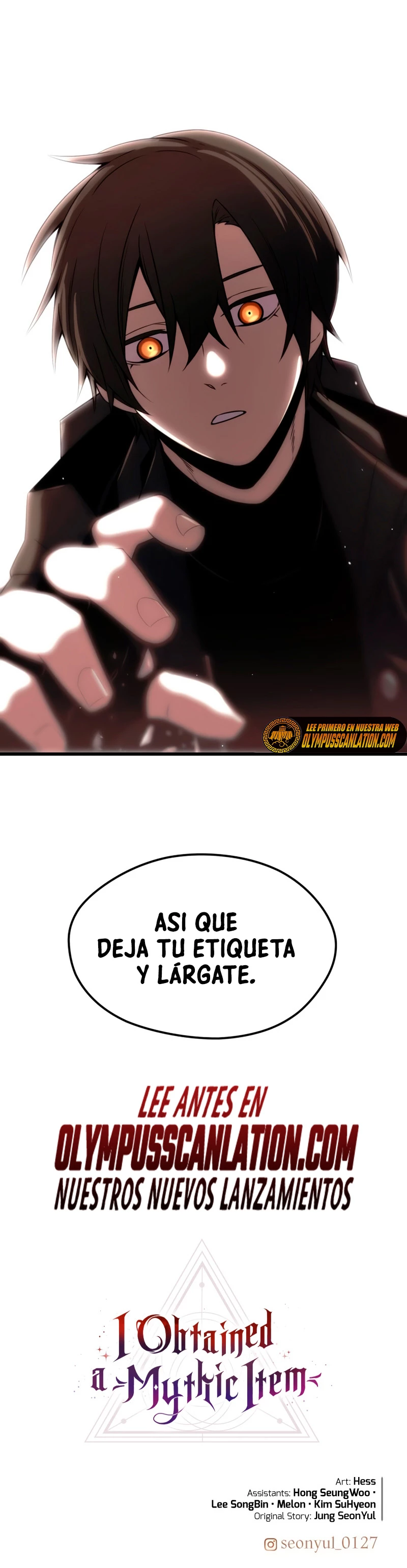 Obtuve un Objeto Mítico Capitulo 24 página 73