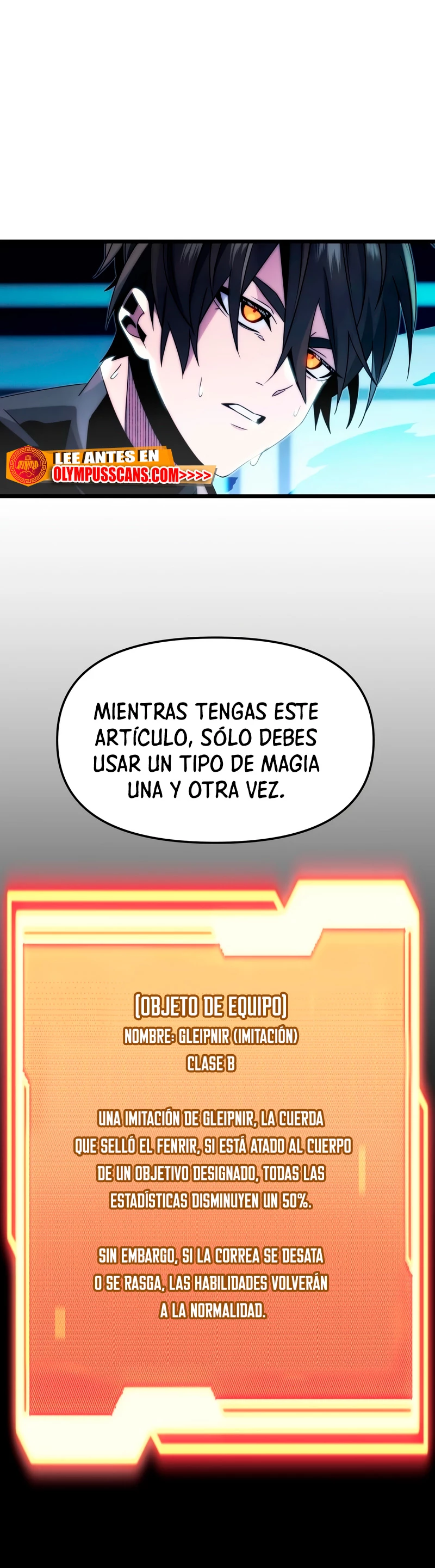Obtuve un Objeto Mítico Capitulo 51 página 8