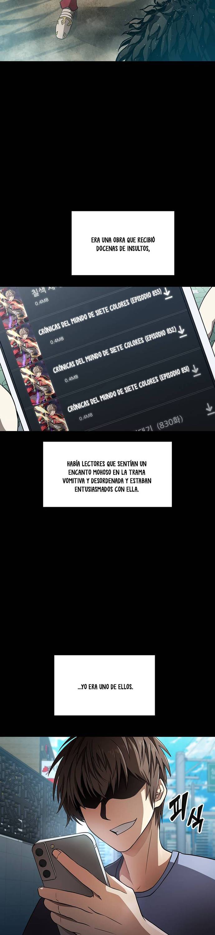 Crónicas de un Extra al Más Fuerte Capitulo 1 página 5