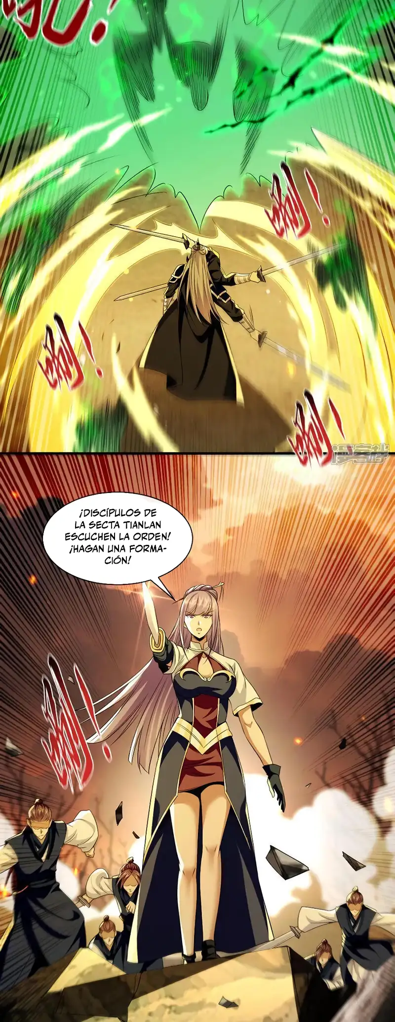 La Leyenda de la Espada Sagrada Capitulo 173 página 8