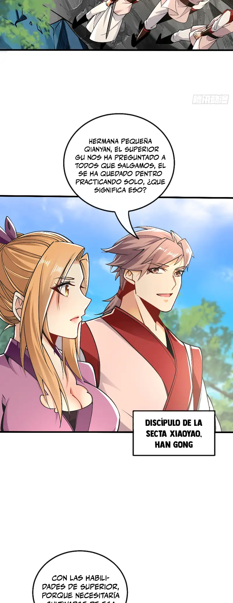La Leyenda de la Espada Sagrada Capitulo 19 página 3