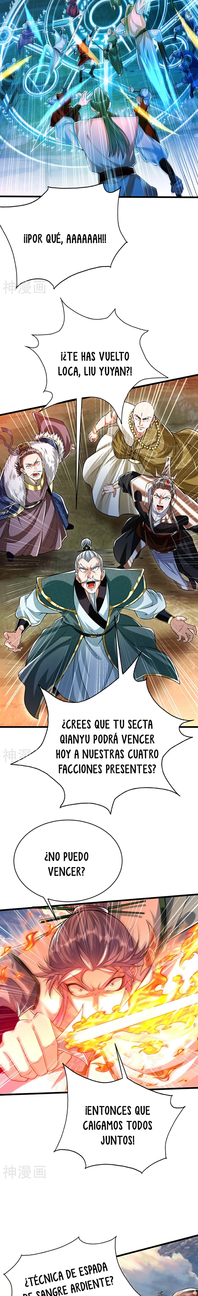 La Leyenda de la Espada Sagrada Capitulo 197 página 9