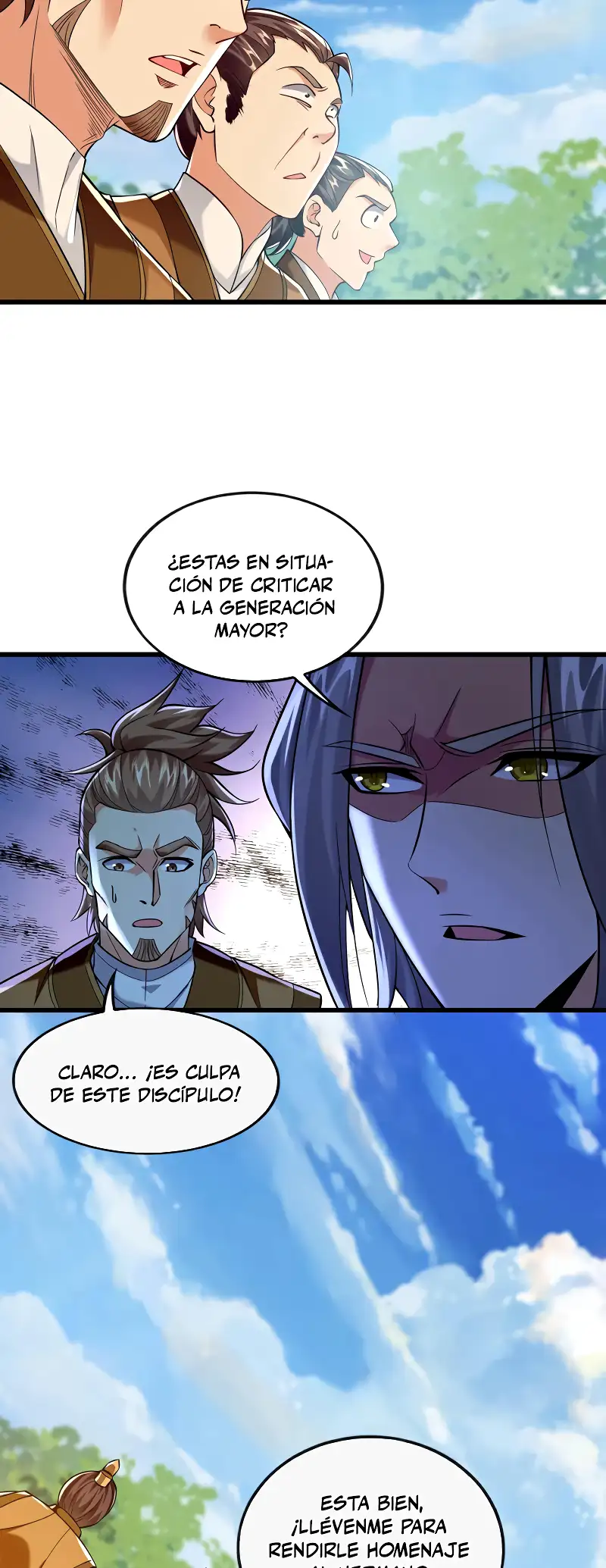 La Leyenda de la Espada Sagrada Capitulo 71 página 3