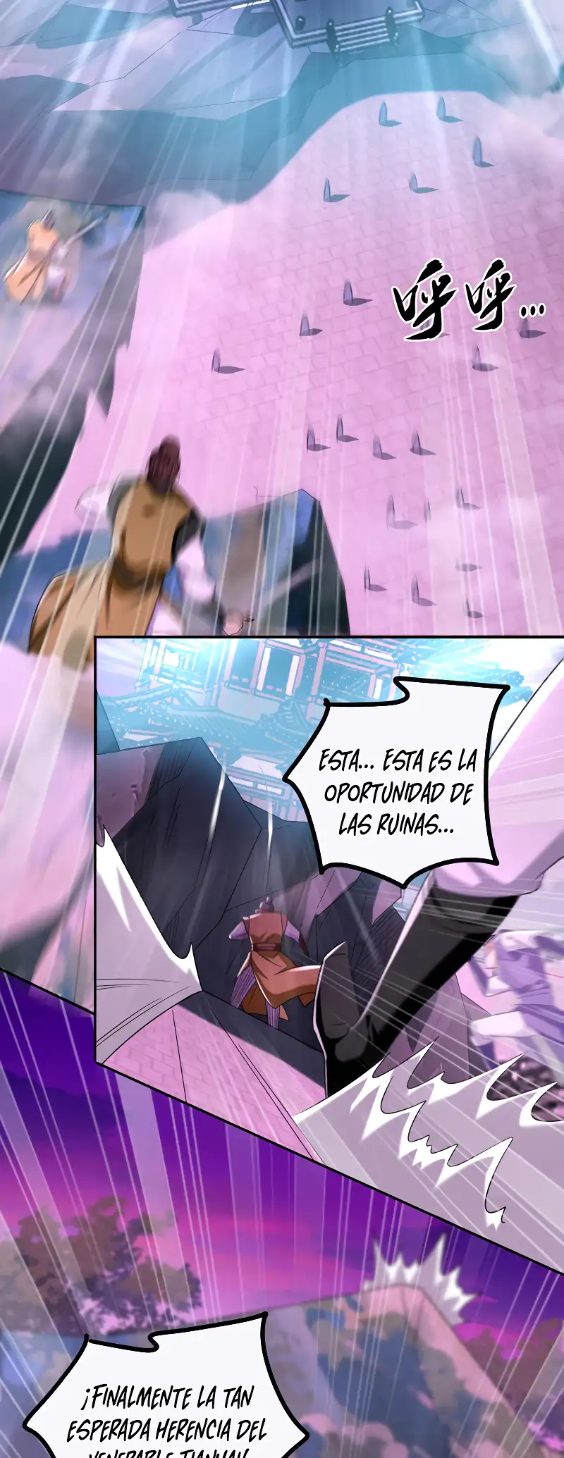 La Leyenda de la Espada Sagrada Capitulo 84 página 3