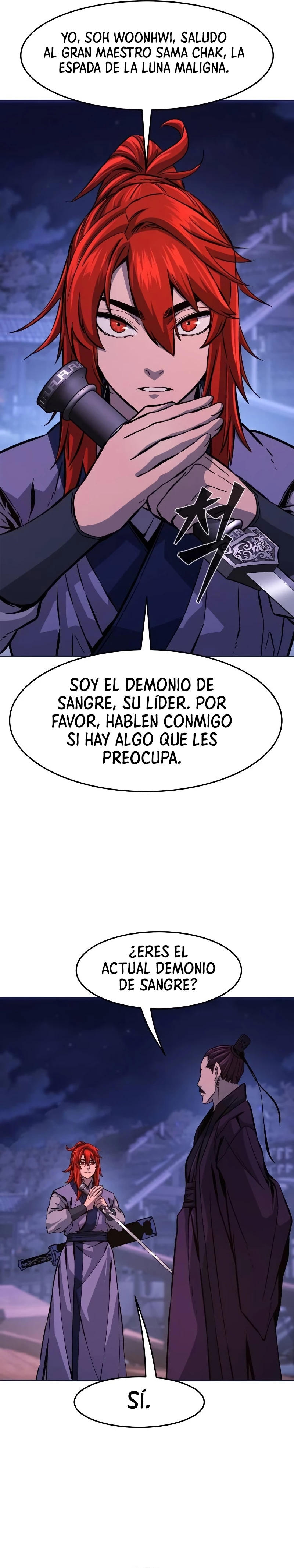 El Sentido Absoluto de las Espadas Capitulo 102 página 32