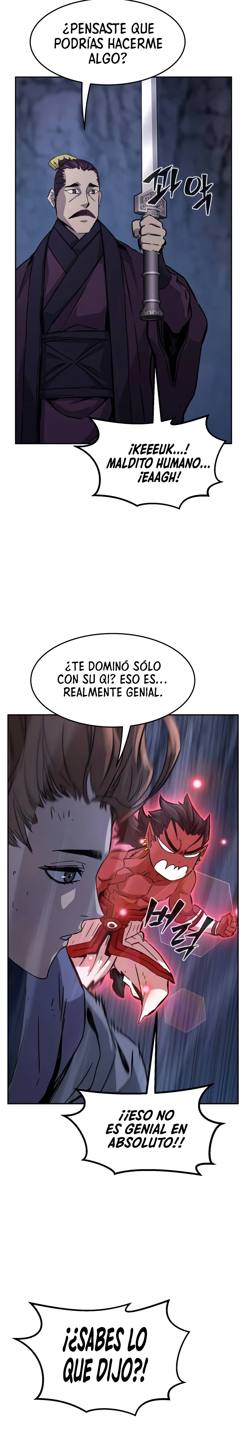 El Sentido Absoluto de las Espadas Capitulo 105 página 33
