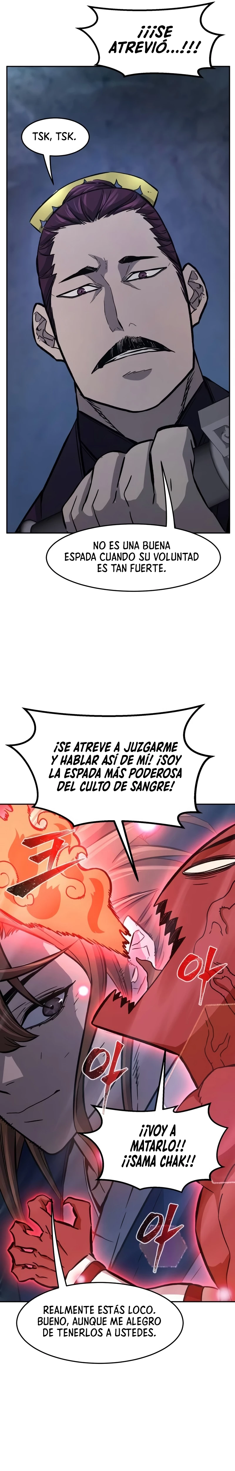 El Sentido Absoluto de las Espadas Capitulo 105 página 34