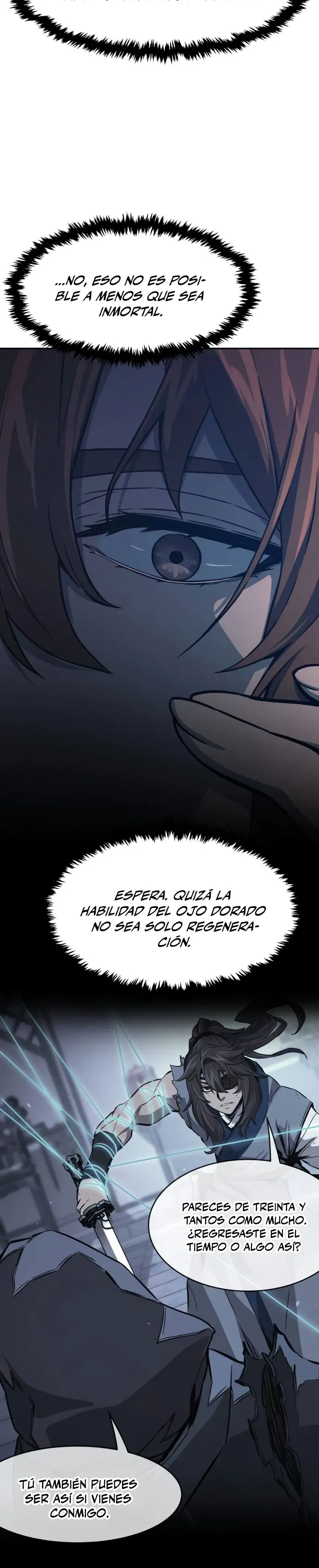El Sentido Absoluto de las Espadas Capitulo 160 página 33