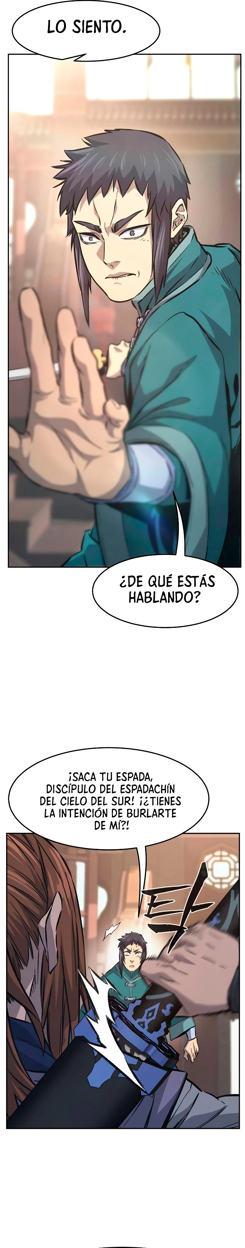 El Sentido Absoluto de las Espadas Capitulo 85 página 18