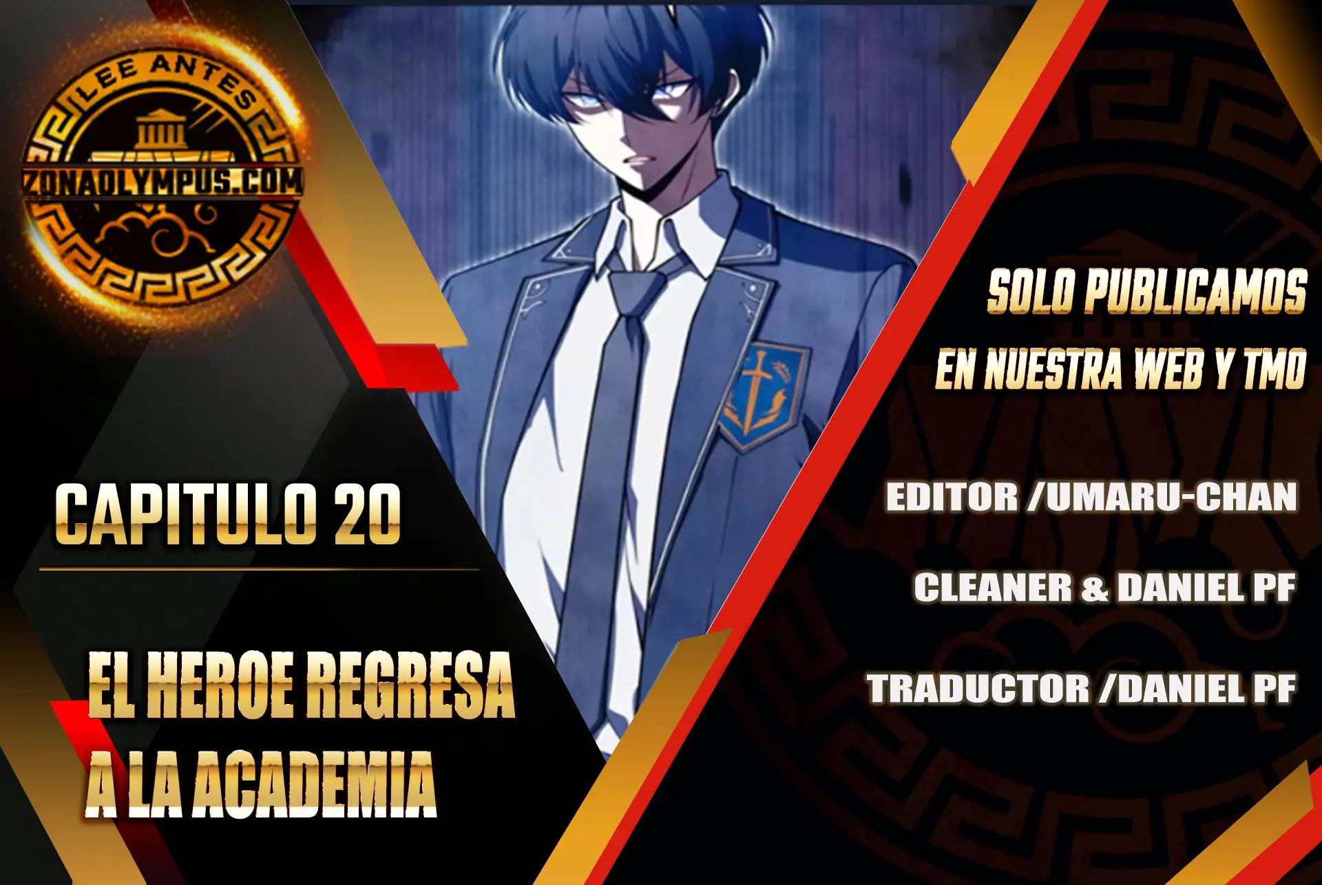 El Héroe Regresa a la Academia Capitulo 20 página 2