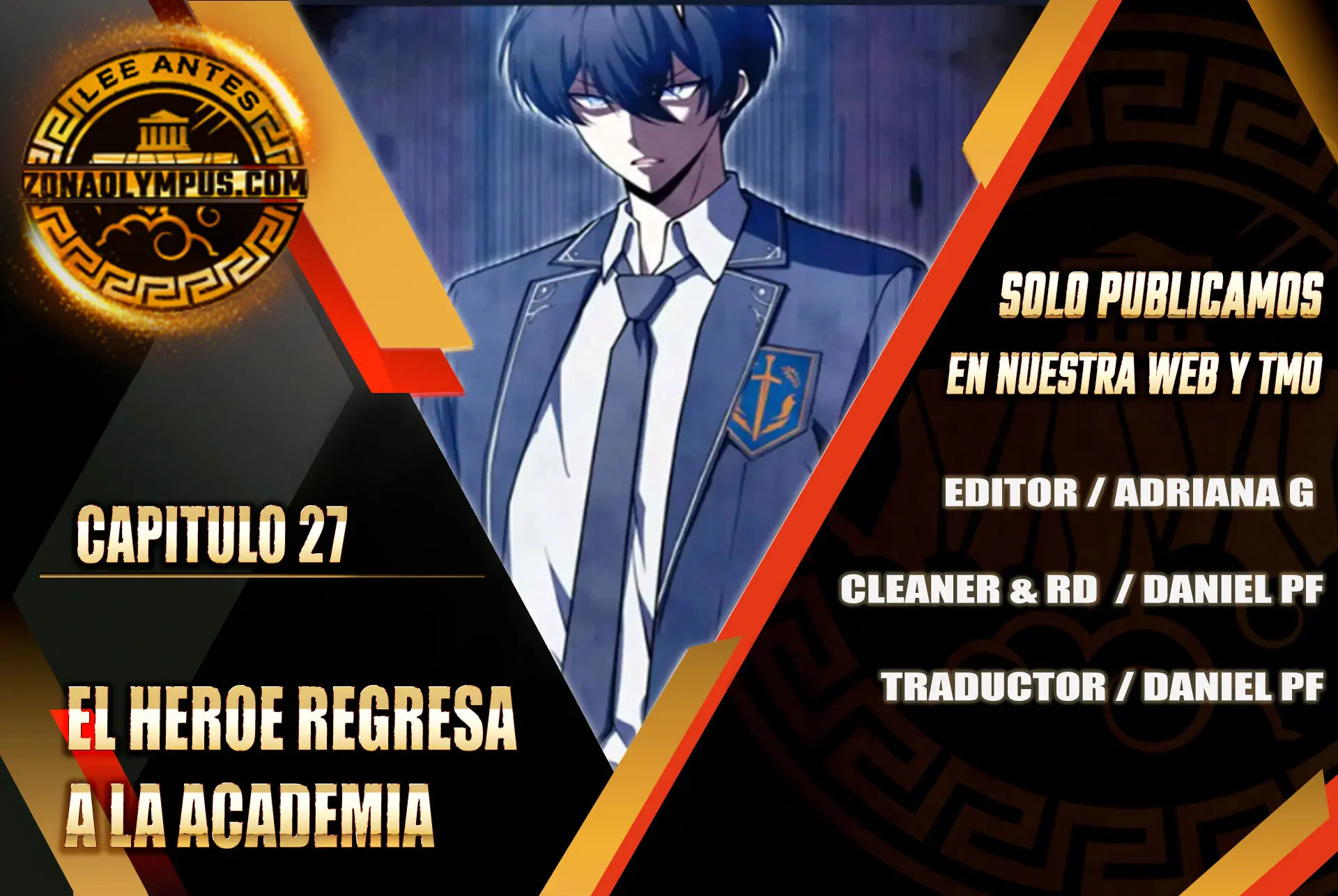 El Héroe Regresa a la Academia Capitulo 27 página 2