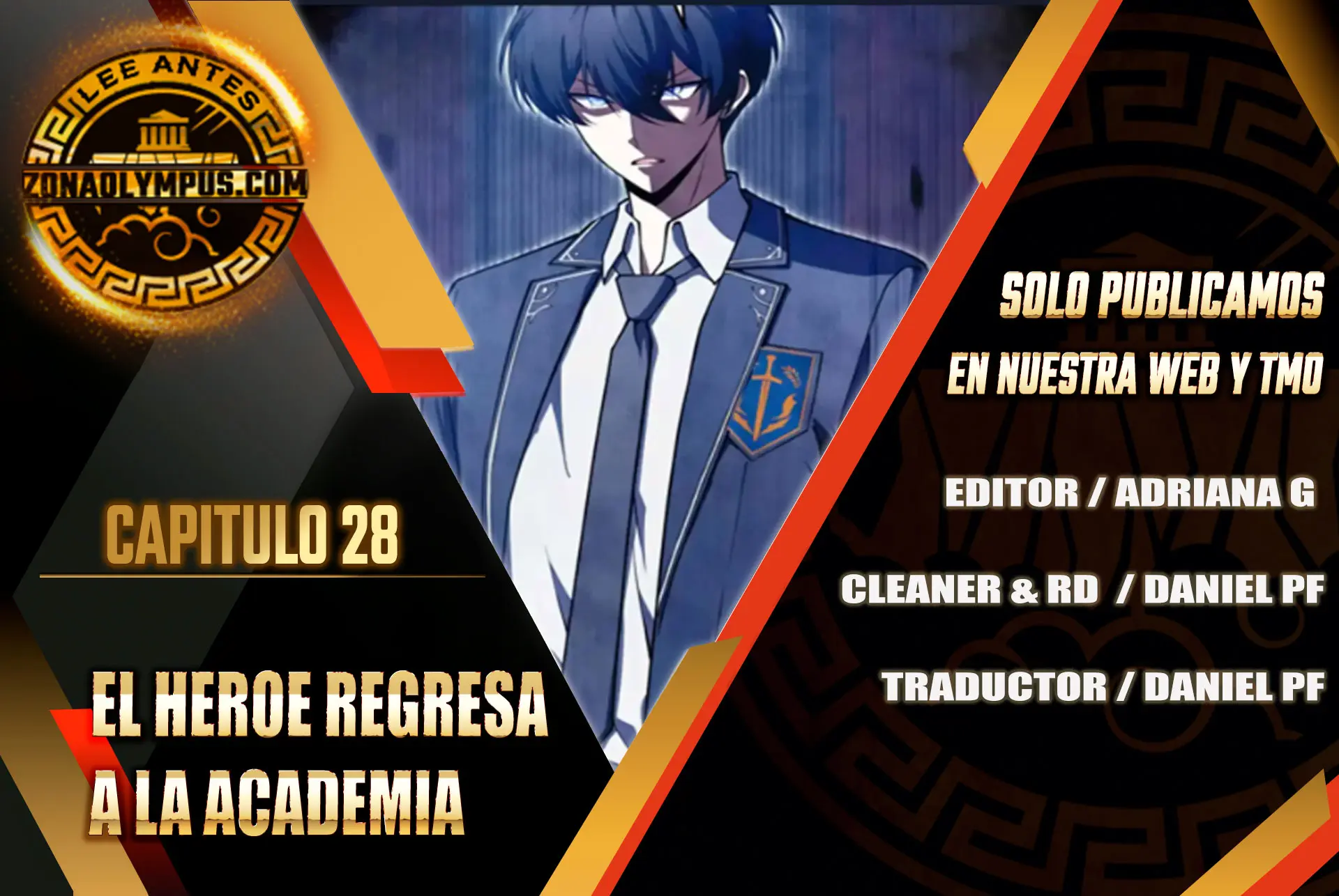 El Héroe Regresa a la Academia Capitulo 28 página 2