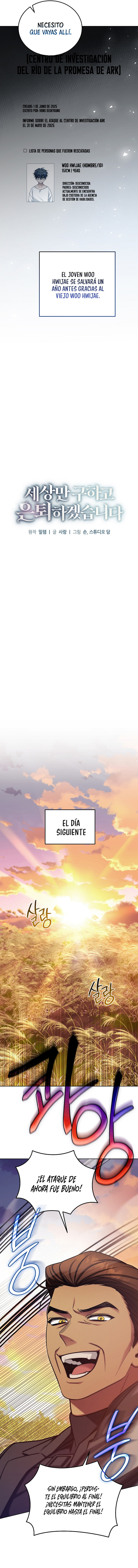 Salvaré El Mundo y Me Jubilaré Capitulo 7 página 5