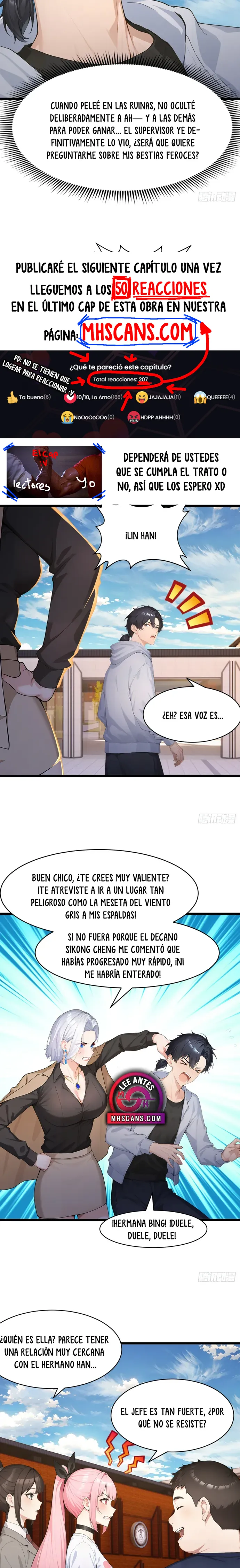 Domesticando Chicas Monstruos mientras Todos Domestican Meros Monstruos Capitulo 70 página 3