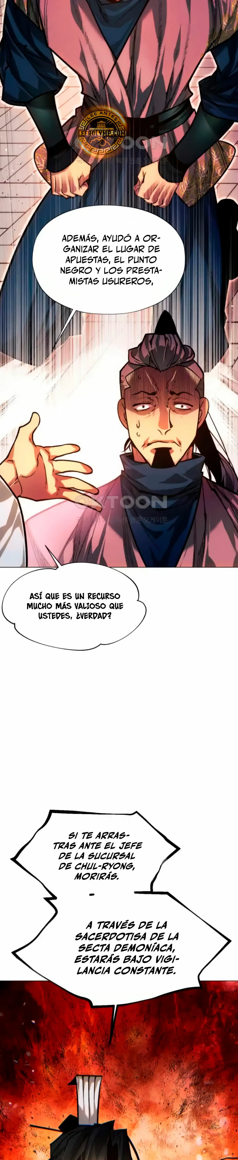 Un hombre moderno que transmigró al mundo murim Capitulo 100 página 3