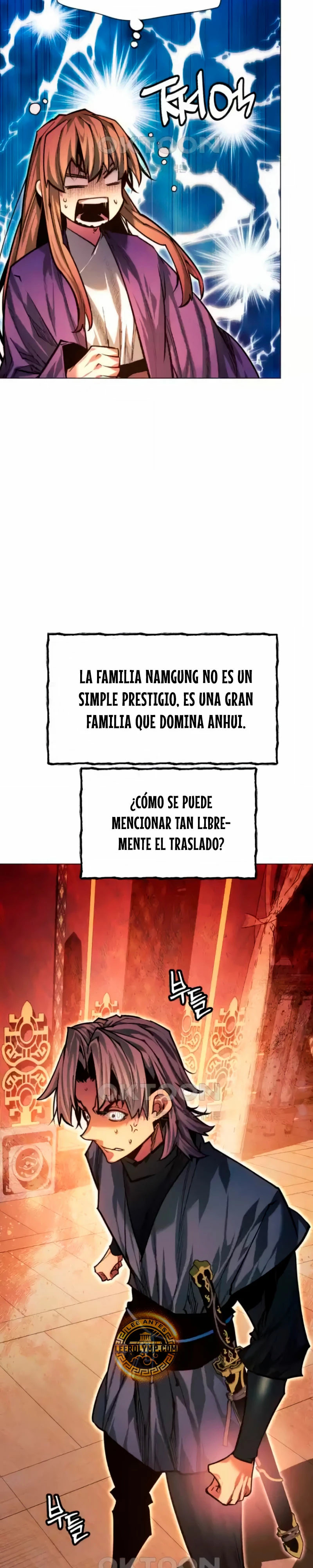 Un hombre moderno que transmigró al mundo murim Capitulo 100 página 46