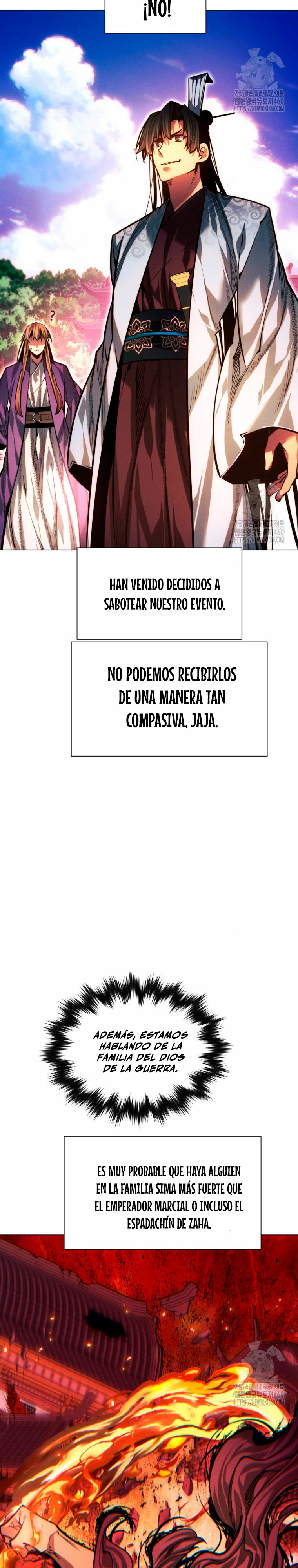 Un hombre moderno que transmigró al mundo murim Capitulo 103 página 35