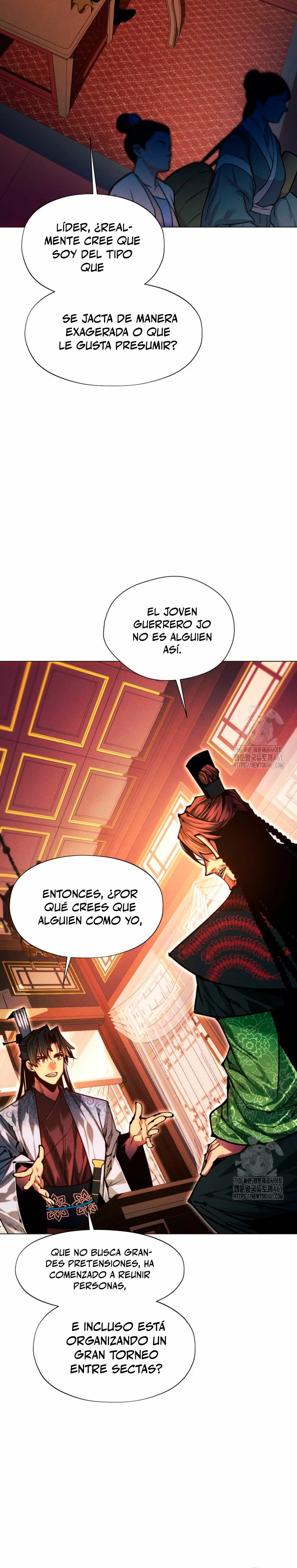 Un hombre moderno que transmigró al mundo murim Capitulo 105 página 52