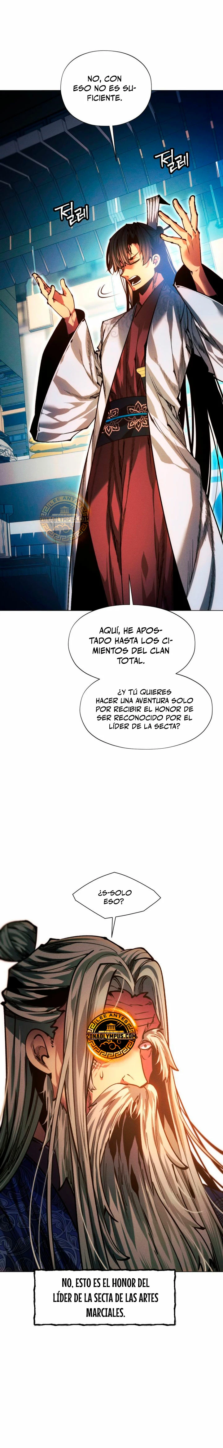 Un hombre moderno que transmigró al mundo murim Capitulo 113 página 8