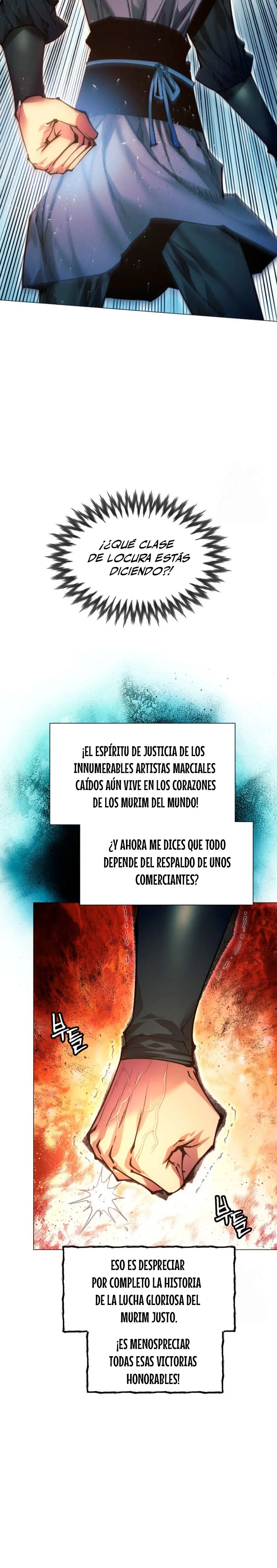 Un hombre moderno que transmigró al mundo murim Capitulo 128 página 31