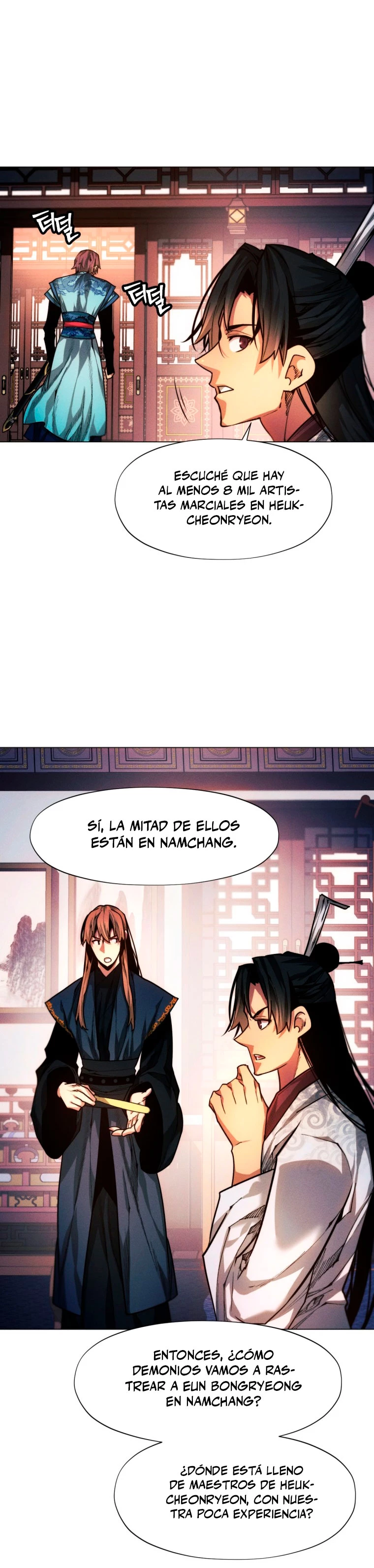 Un hombre moderno que transmigró al mundo murim Capitulo 32 página 43