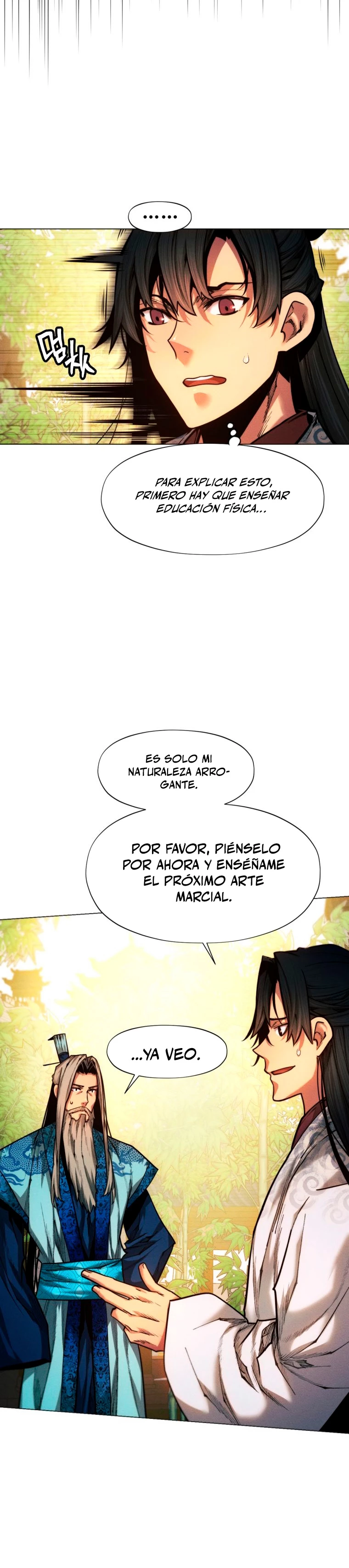 Un hombre moderno que transmigró al mundo murim Capitulo 33 página 35