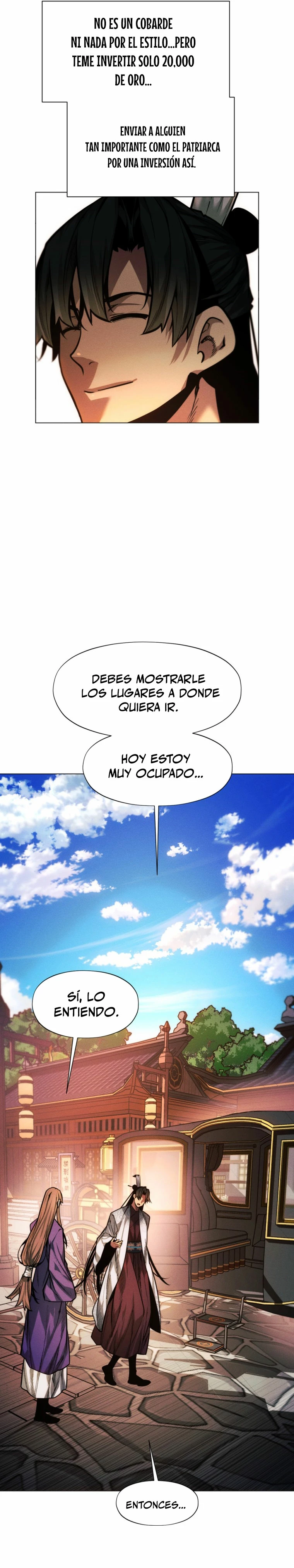 Un hombre moderno que transmigró al mundo murim Capitulo 57 página 33