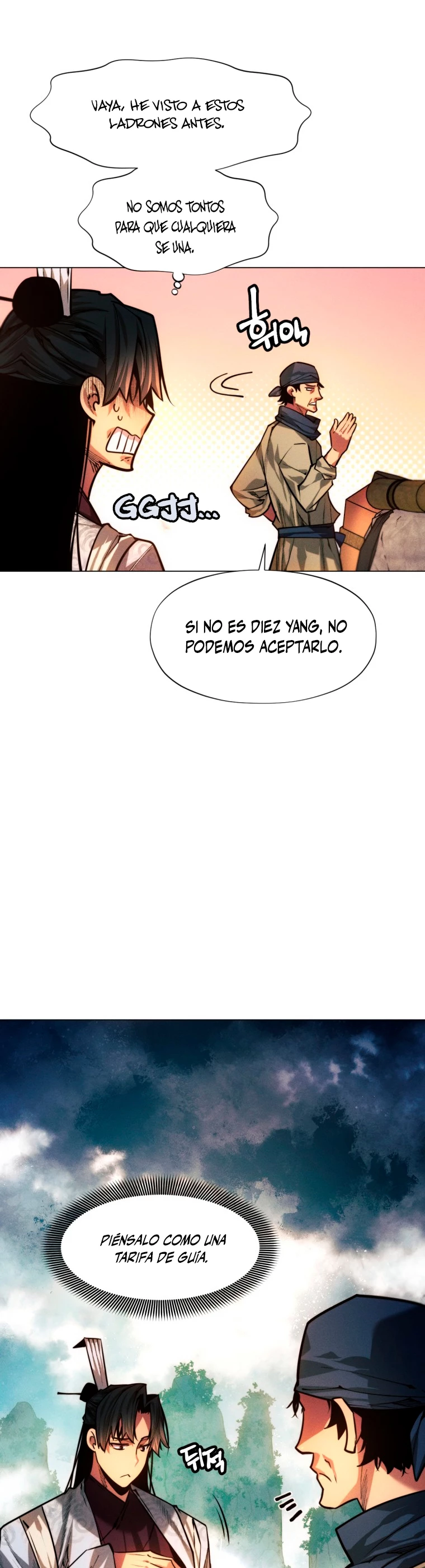 Un hombre moderno que transmigró al mundo murim Capitulo 58 página 49