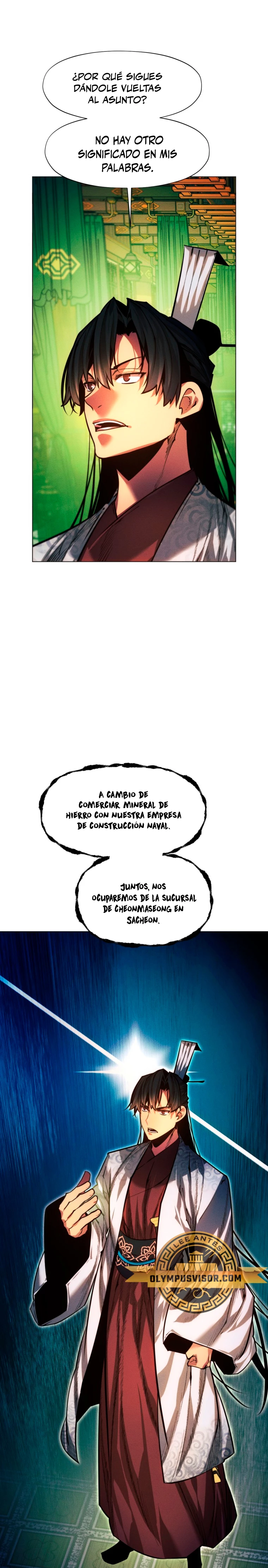 Un hombre moderno que transmigró al mundo murim Capitulo 68 página 37