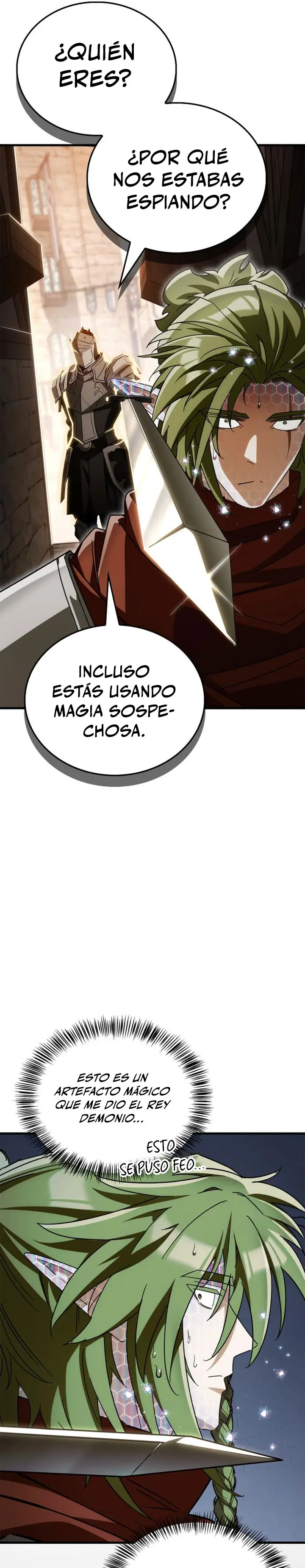 El Rey Demonio Abrumado por Héroes Capitulo 14 página 38