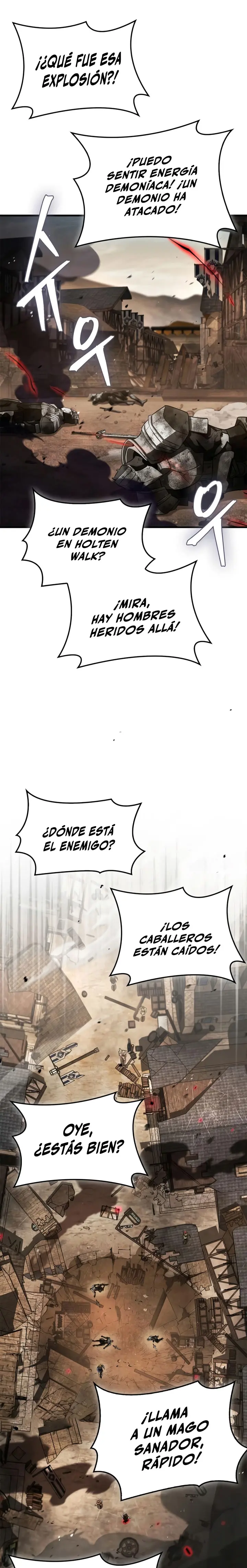 El Rey Demonio Abrumado por Héroes Capitulo 15 página 28
