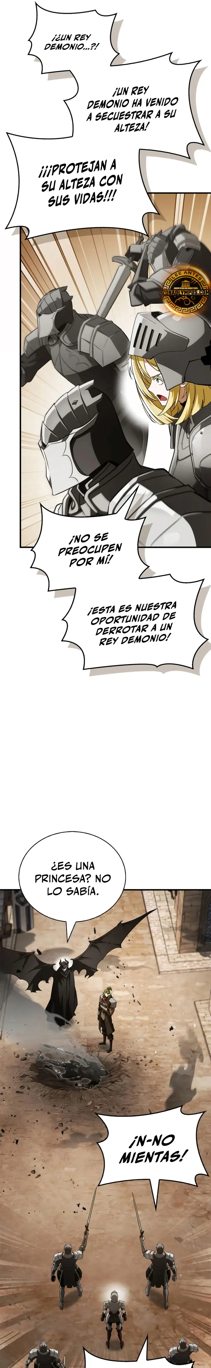 El Rey Demonio Abrumado por Héroes Capitulo 15 página 8