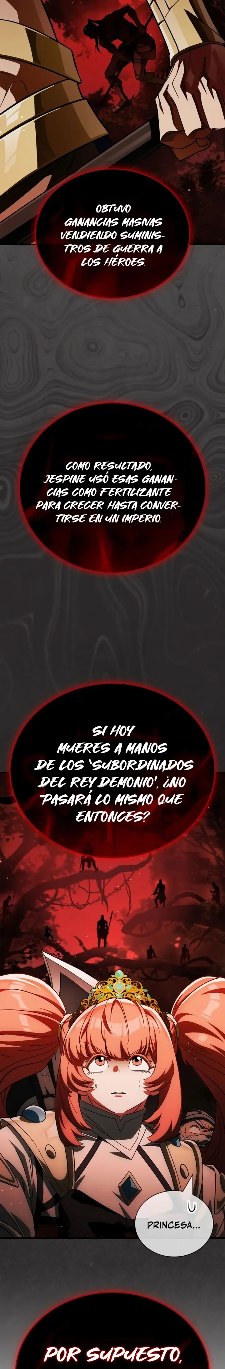 El Rey Demonio Abrumado por Héroes Capitulo 17 página 34