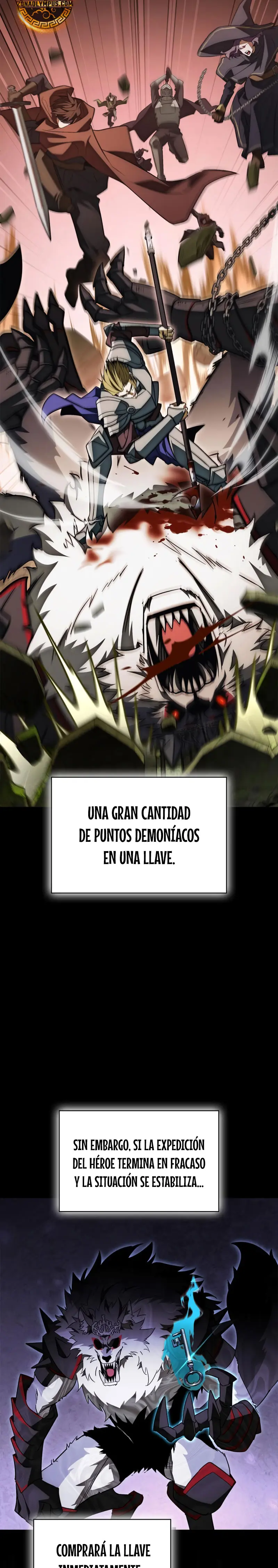 El Rey Demonio Abrumado por Héroes Capitulo 20 página 17