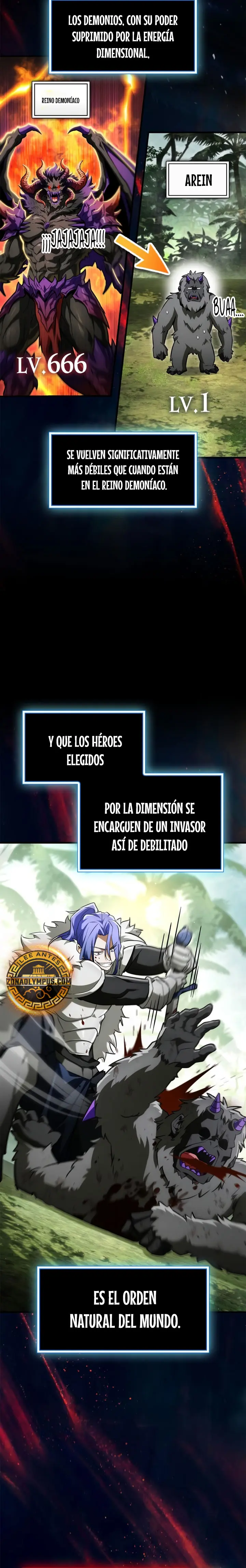 El Rey Demonio Abrumado por Héroes Capitulo 21 página 13